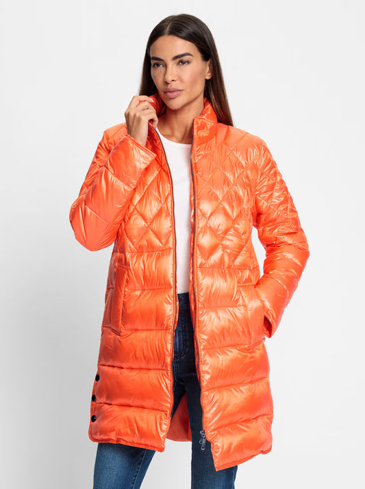CLAUDIA | CHAQUETA SUTIL ORANGE TITANIO