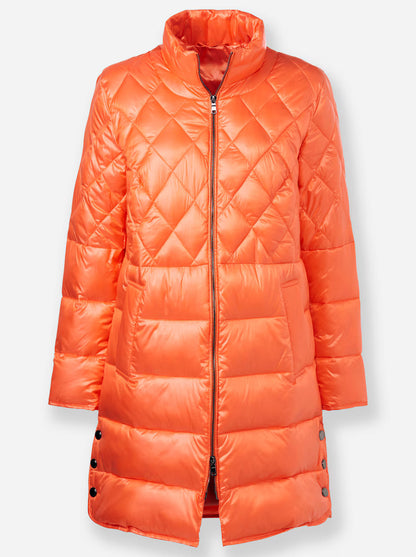 CLAUDIA | CHAQUETA SUTIL ORANGE TITANIO